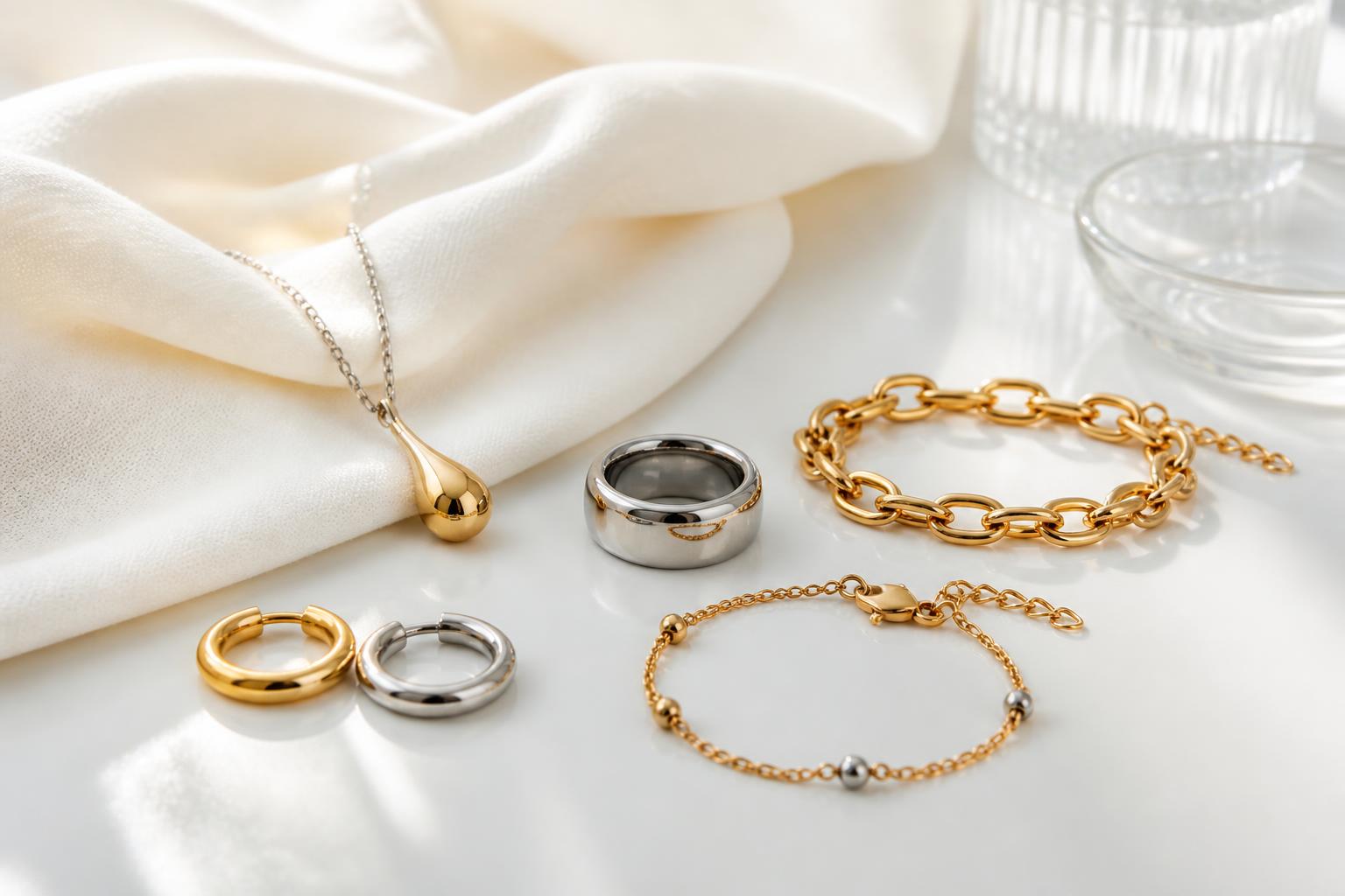 Jewelry for Sensitive Skin — No Green Marks, No Itching